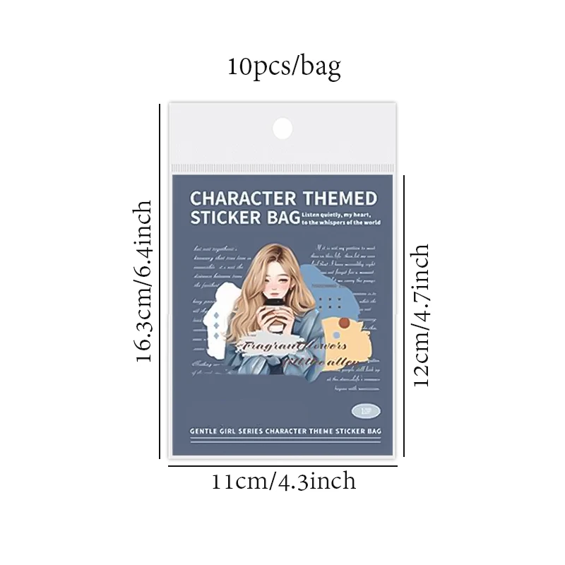 Mr. paper 스티커 문자 콜라주 스티커, 핸드북 소재, 어린이 문구, 휴대폰, 컴퓨터 장식 스티커
