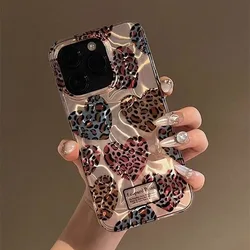 Heart Leopard Chain Phone Case - Stylish and Protective Cover - OPPO A5 (A9 )2020 (1)