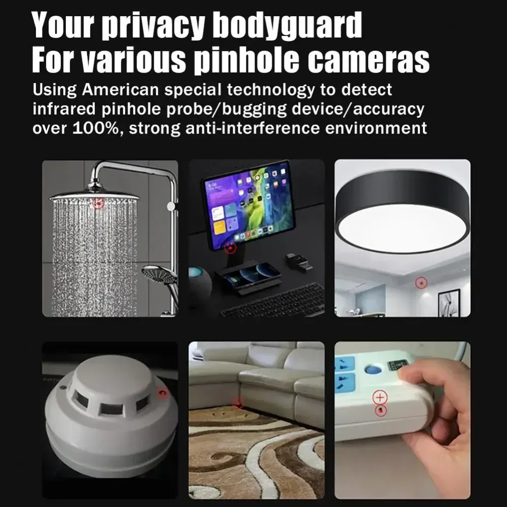 Anti-Candid Camera Detector Security Protection Bug Discreet Spy Invisible Gadgets Camera Search Protect Privacy Portable Tools