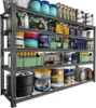 Garage Shelving 3300 LBS Capacity Sorage Shelves Heavy Duty 5 Tier Adjustable Metal Organizer Wire Rack 60"L x 24"W x 78"H 1
