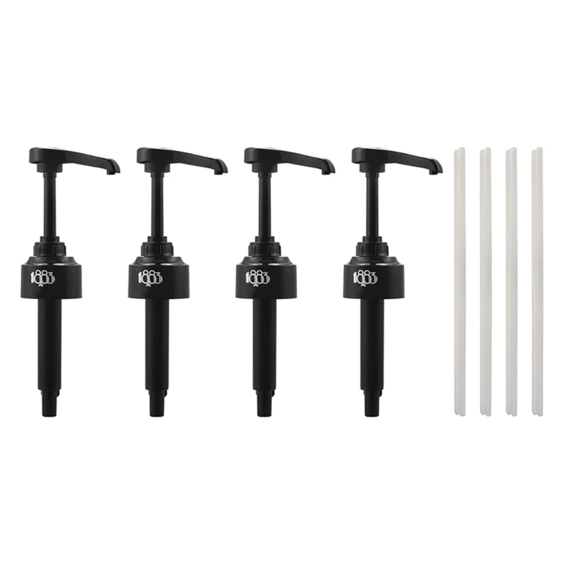 

Pack of 4 Syrup Dispenser 8ml Dispenser Heads Plastic Coffee Syrup