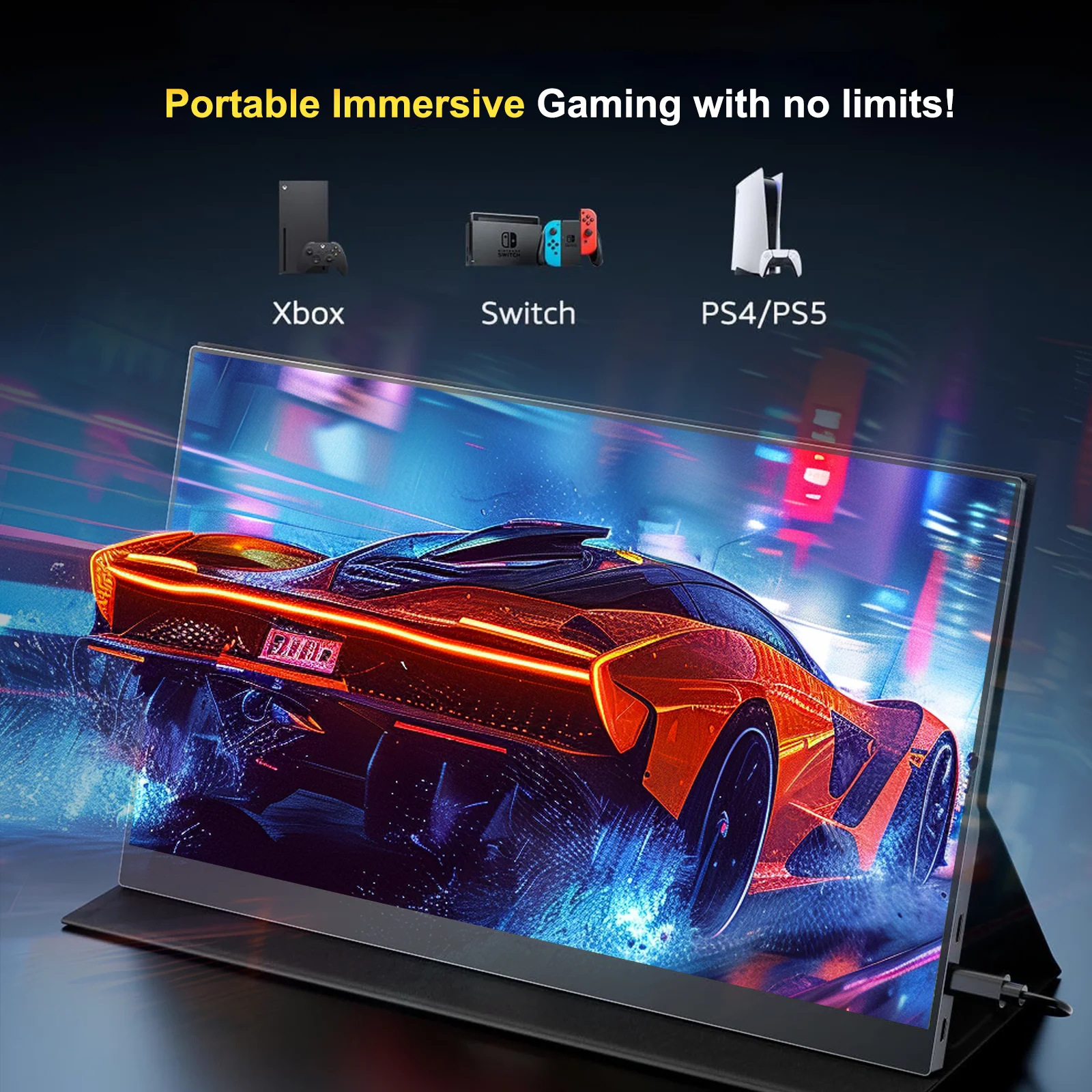 16인치 2.5K 120Hz 휴대용 모니터 IPS 100% sRGB HDMI/Type-C/스피커 탑재