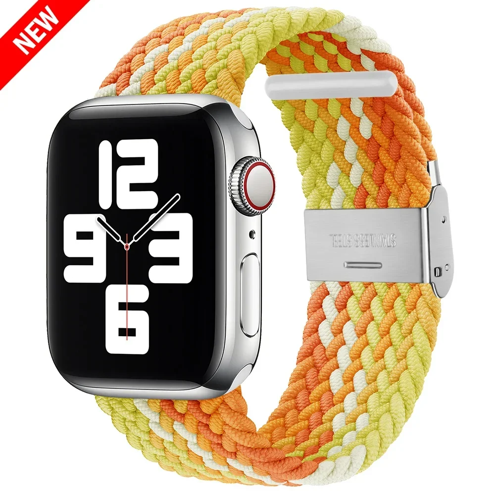 Braided Solo Loop Elastic Bracelet