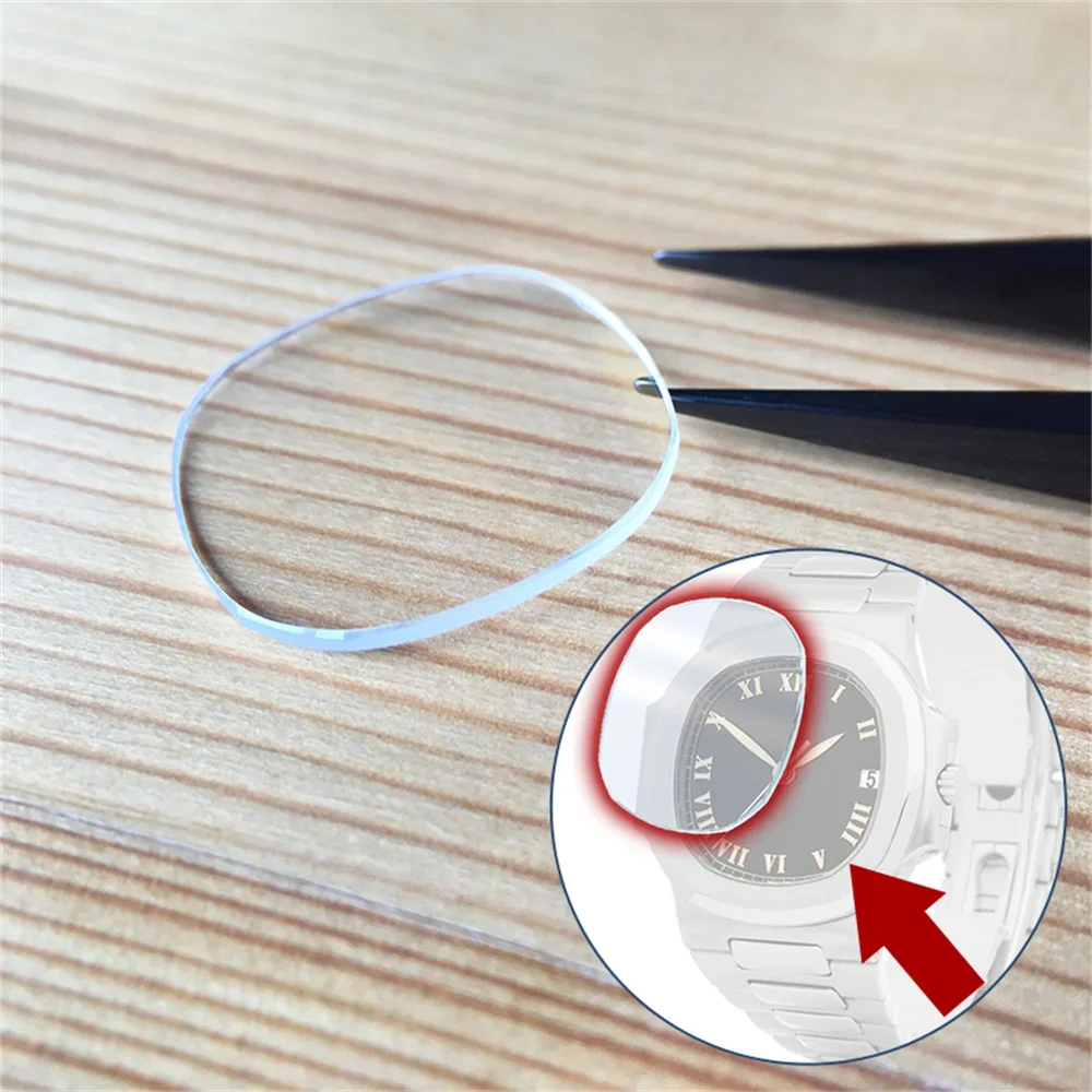 Guarda Il Vetro Di Cristallo Zaffiro Adatto Per L'Orologio Pp Patek Philip Nautilus 3800