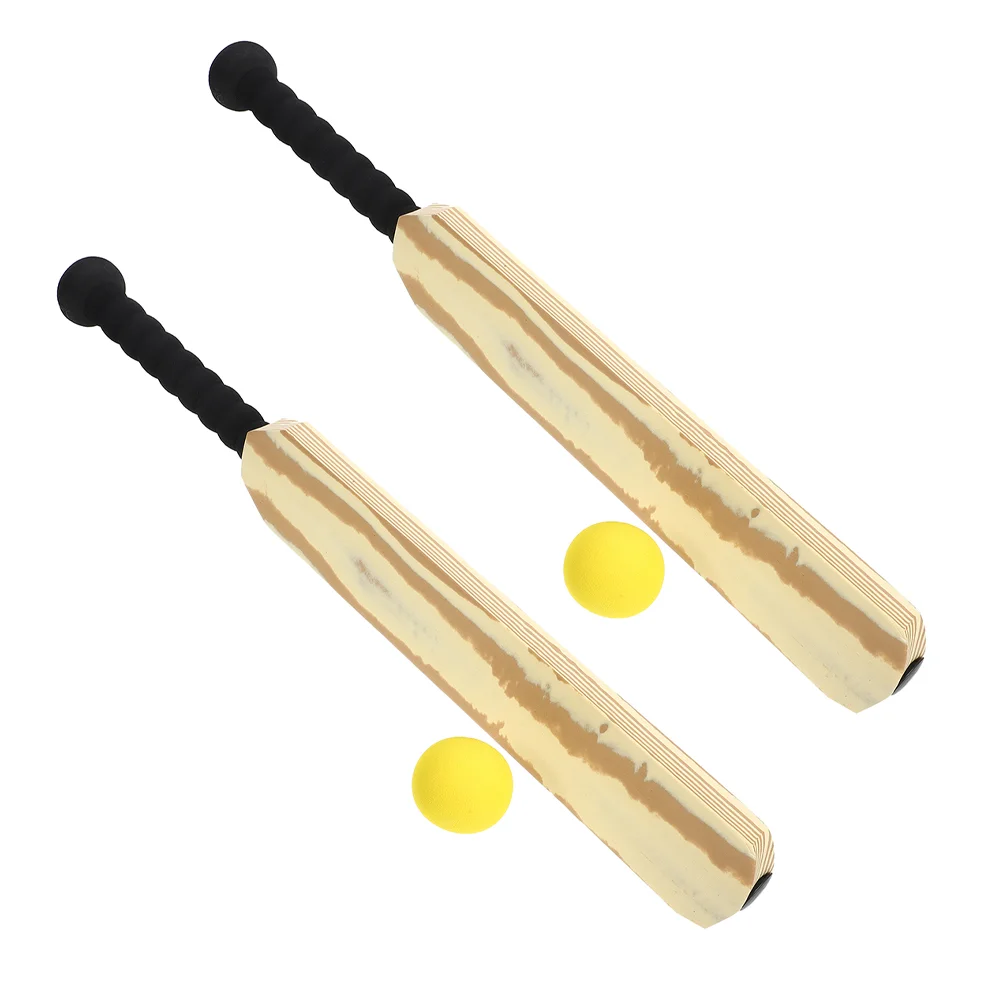 

Baseball Bat Cricket Set Practical Vintage Exercising Fashion Plastic for Multi-use Child
