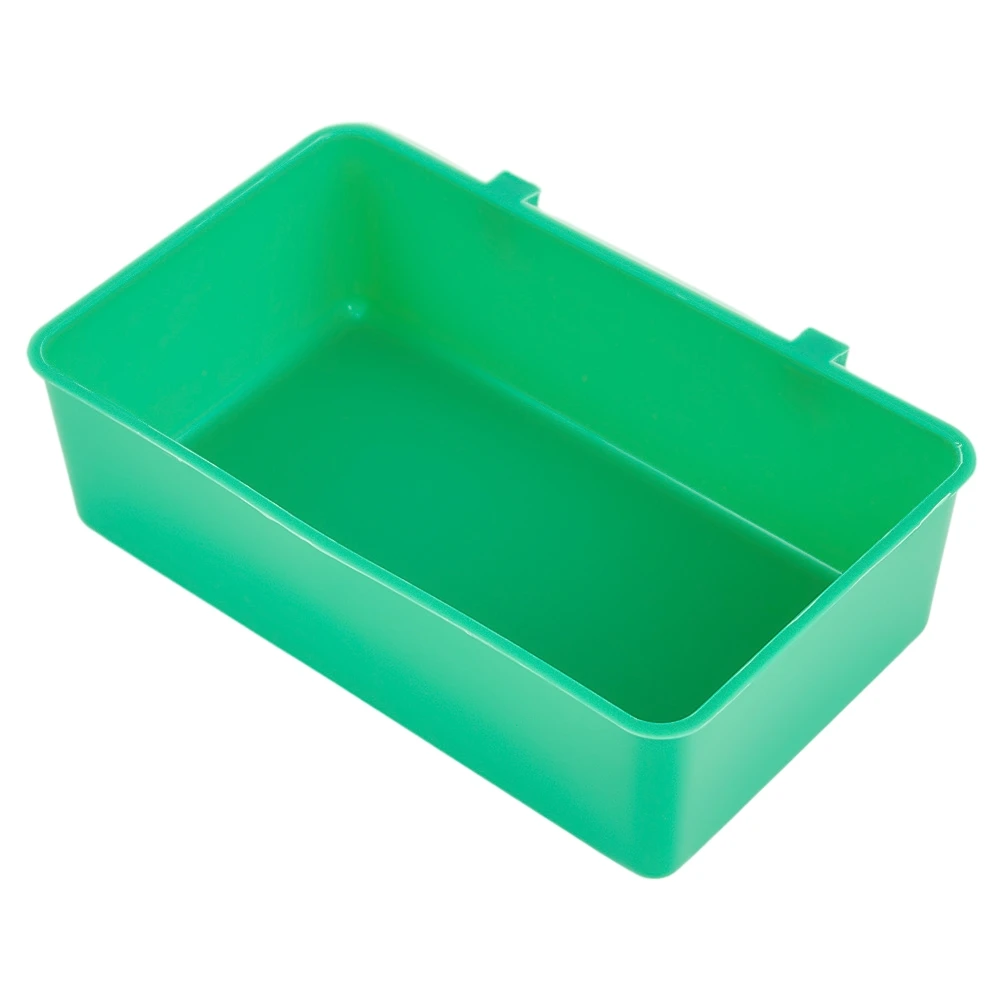 

1pc Plastic Bird Bath Tub Bird Feeder Hangable Bird Food Bowl Multiple Sizes Available Birdbath Cage Household Garden Supplies