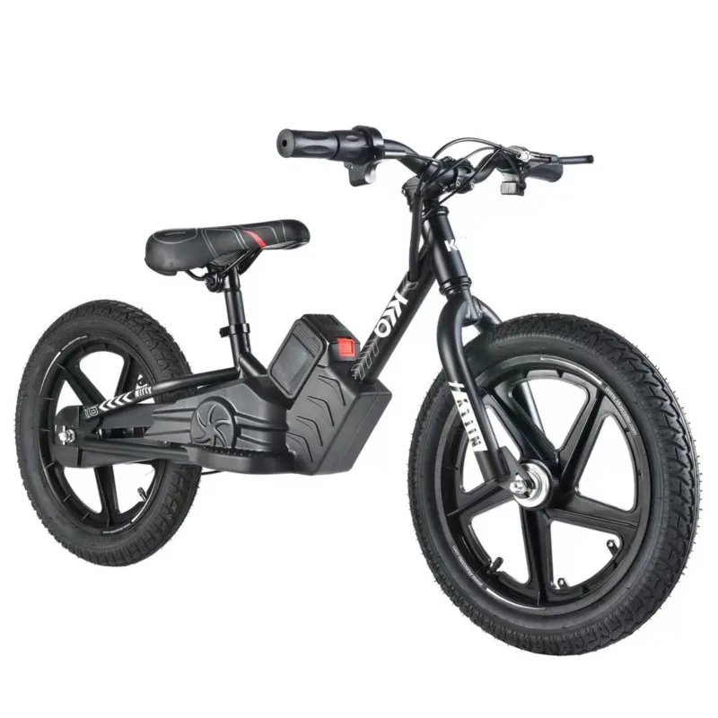 Bicicleta electrica infantil 100W 14 sin pedales_verde