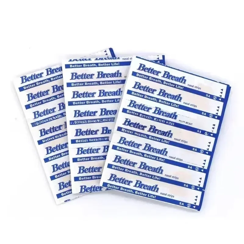 500/300/100pcs Breath Nasal Strips Right Way Stop Snoring Anti Snore Nose Strip Easier Better Breathing Good Sleeping Patches 2