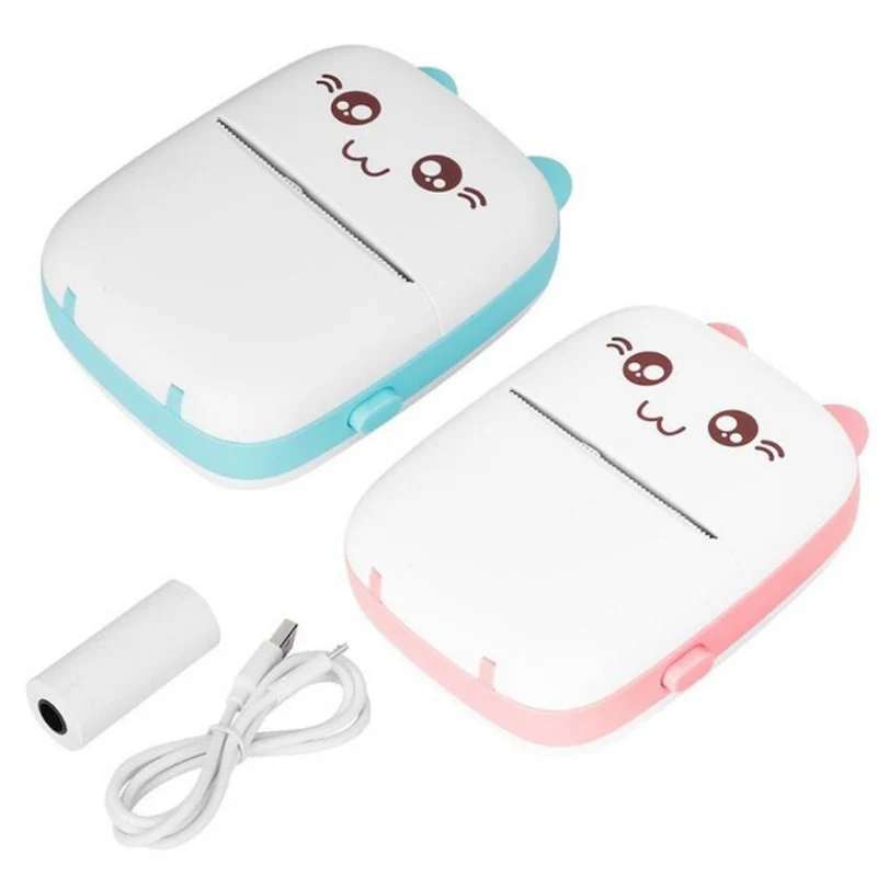

Pocket Printer Portable Thermal Printing Machine Bluetooth-compatible Mini Photo Picture Lable Office Home Mobile Android 58mm