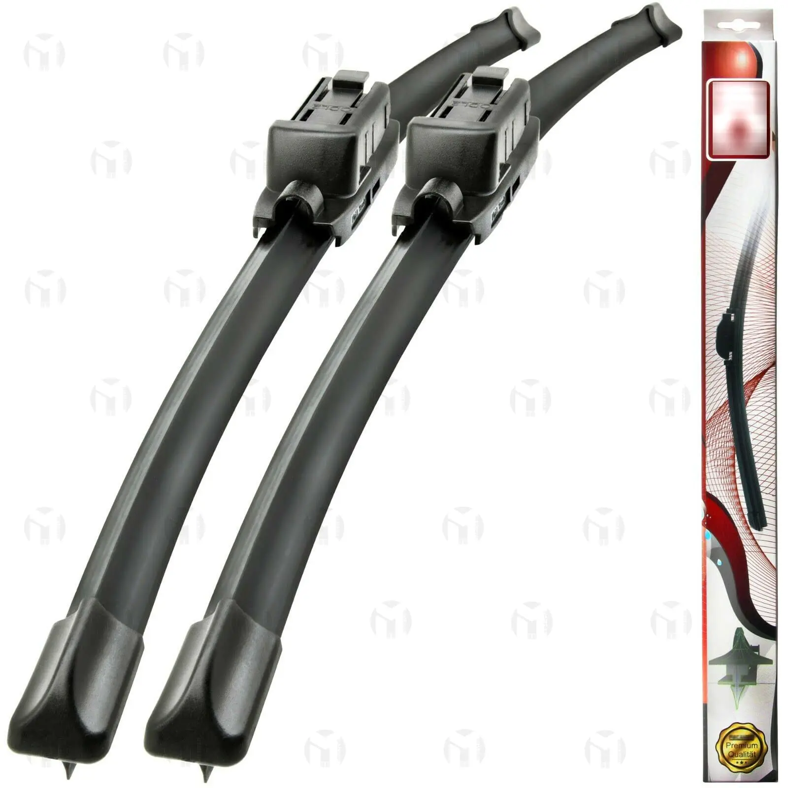 Front Wipers Valid For Opel Grandland X | A18 | From 2017 + [17/28 "] Brushless Car Wipers Soft Rubber Brushless Car Accessories