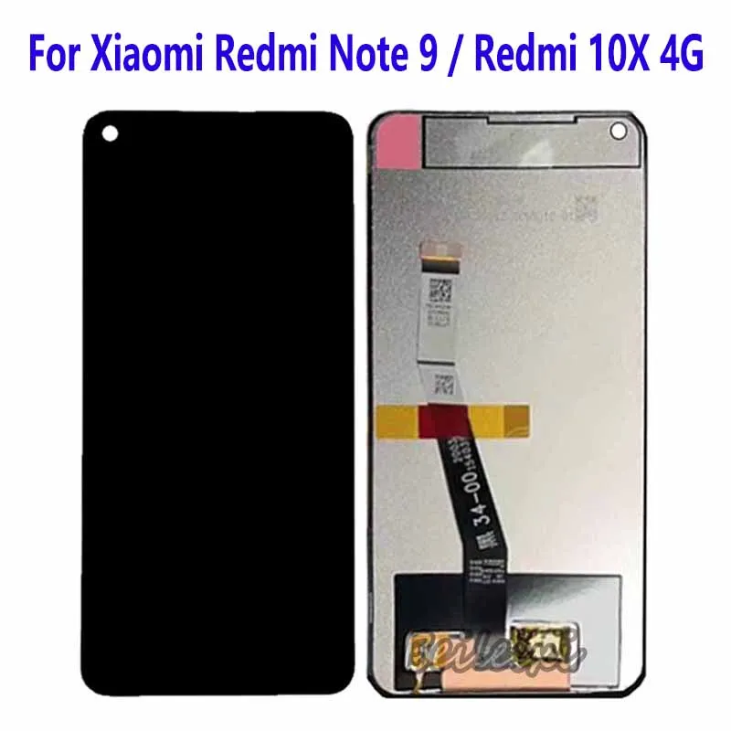 

For Xiaomi Redmi 10X 4G M2003J15SG M2003J15SS LCD Display Touch Screen Digitizer Assembly For Xiaomi Redmi Note 9 M2003J15SC