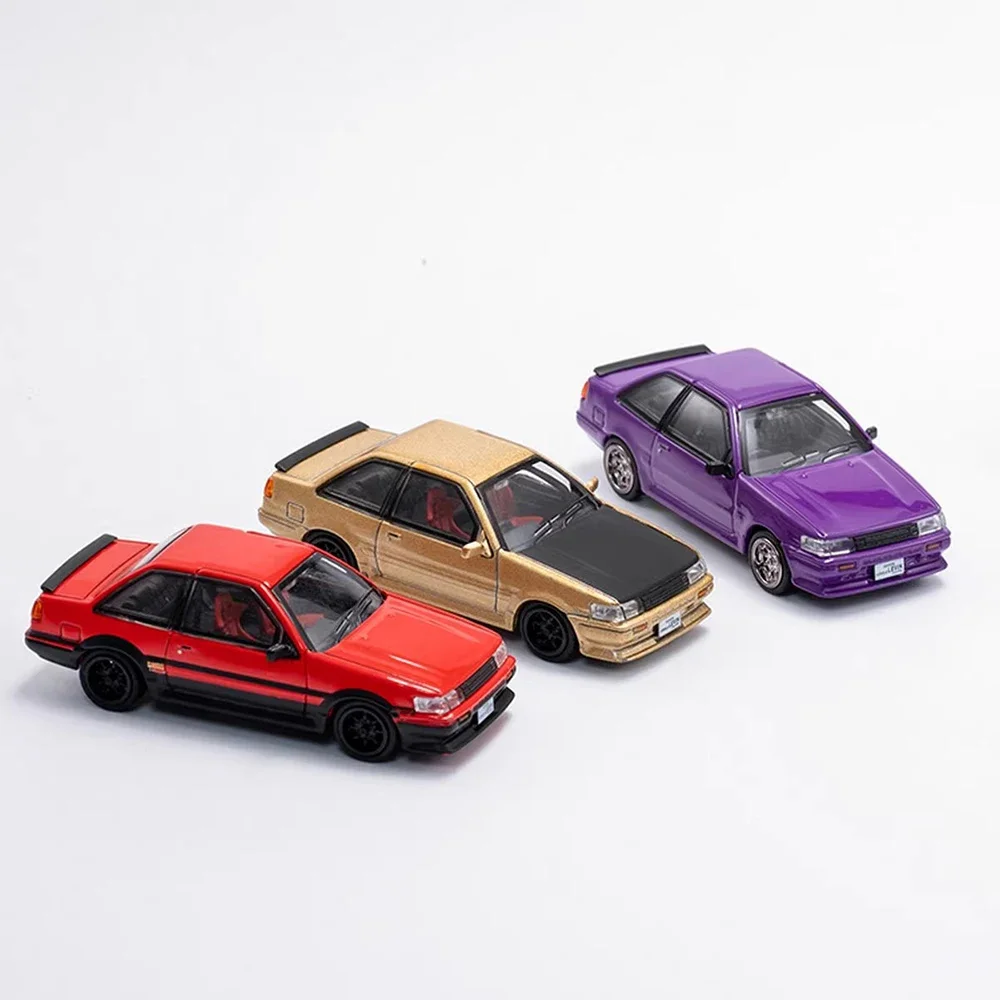 DCT 1/64 Toyota Corolla Levin AE86 Car Alloy Toys Motor Vehicle