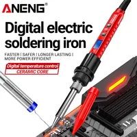 ANENG SL106 fer à souder électrique 110 V/220 V température réglable soudure prise US/EU outil de soudage professionnel 3