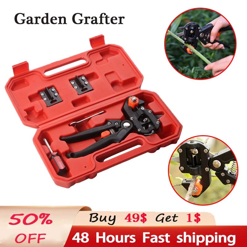 Fruit tree grafting tool multifunction UShaped VShaped seedling