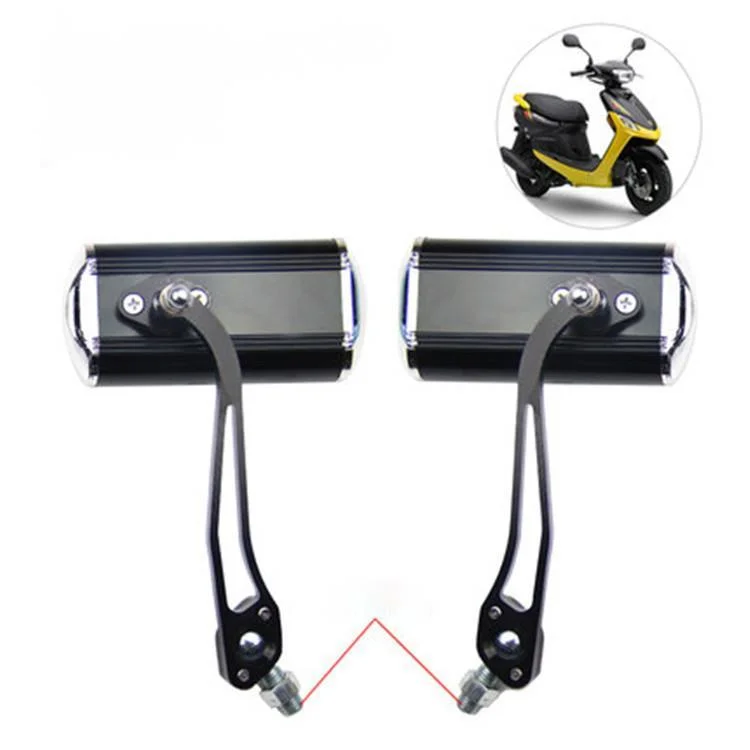 Baterie retrovizoare electrică pentru bicicletă de munte, reflector pentru bicicletă, oglindă retrovizoare de siguranță, accesorii pentru echipamente de echitație_voghion.com