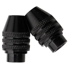 

2pcs/lot Keyless Chuck Replacement Suitable For Electric Grinder Tool 0.3-3.2 Mm Ferrous Metal Multi-tool Clamps