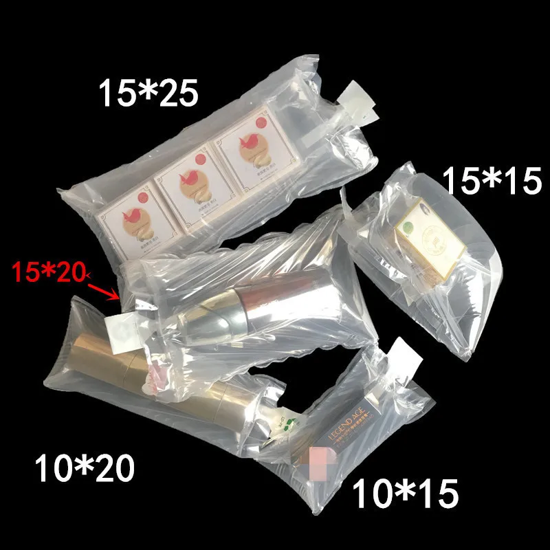 100pcs Lipstick Cosmetic Packaging Bag Double Layer Inflatable Bubble Pressure-resistant Cushioning Shipping Protective | Дом и сад