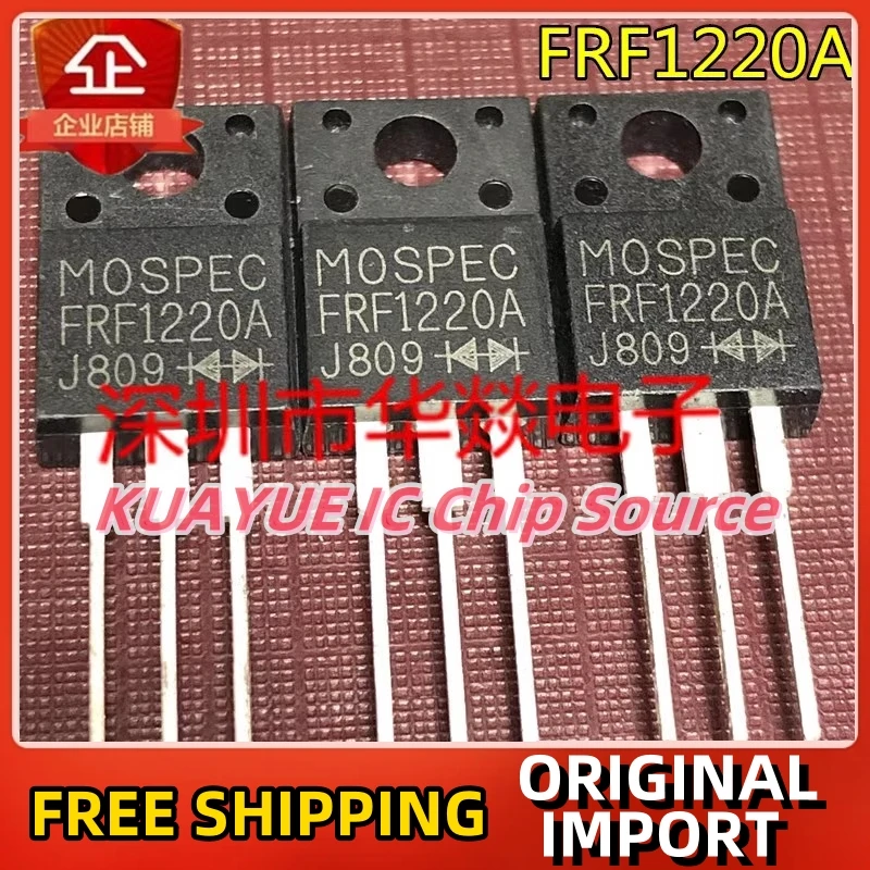 

10PCS-30PCS FRF1220A TO-220F 200V 12A Fast Shipping Quality Guarantee