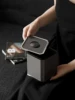 Luxury Tissue Box Hotel High-End Metal Roll Paper Box Home Living Room Desktop Decoration Ornaments Viano Roll Paper Towel Box 4