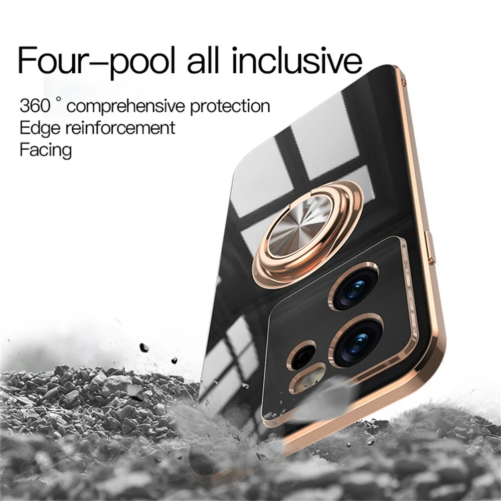 Schöne Plating-Hülle für Xiaomi 13T 13 12T Pro 12 11T 12X 11 Ultra Lite 11i 10T 10 Ringständer Autohalter-Abdeckung_voghion.com