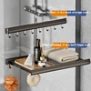Balcony Drying Racks Foldable Multifunctional Stainless Steel Sock Drying Shelf Window Retractable Drying Clothes And Shoes Rack 2