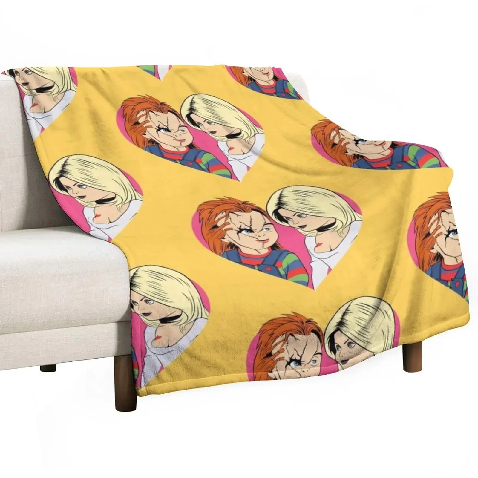 Chucky E Tiffany Coperta Da Tiro Letti Morbidi Sottili Divani Decorativi Coperte