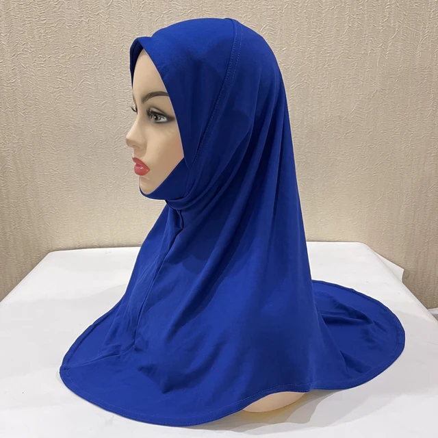 Prien Hijab Fácil De Usar Para Niñas, Bufanda Musulmana Para Niños, Hiyabs Instantáneos Para Mujeres, Bufandas De Viscosa Para Niños Para Ramadán Eid, Beige