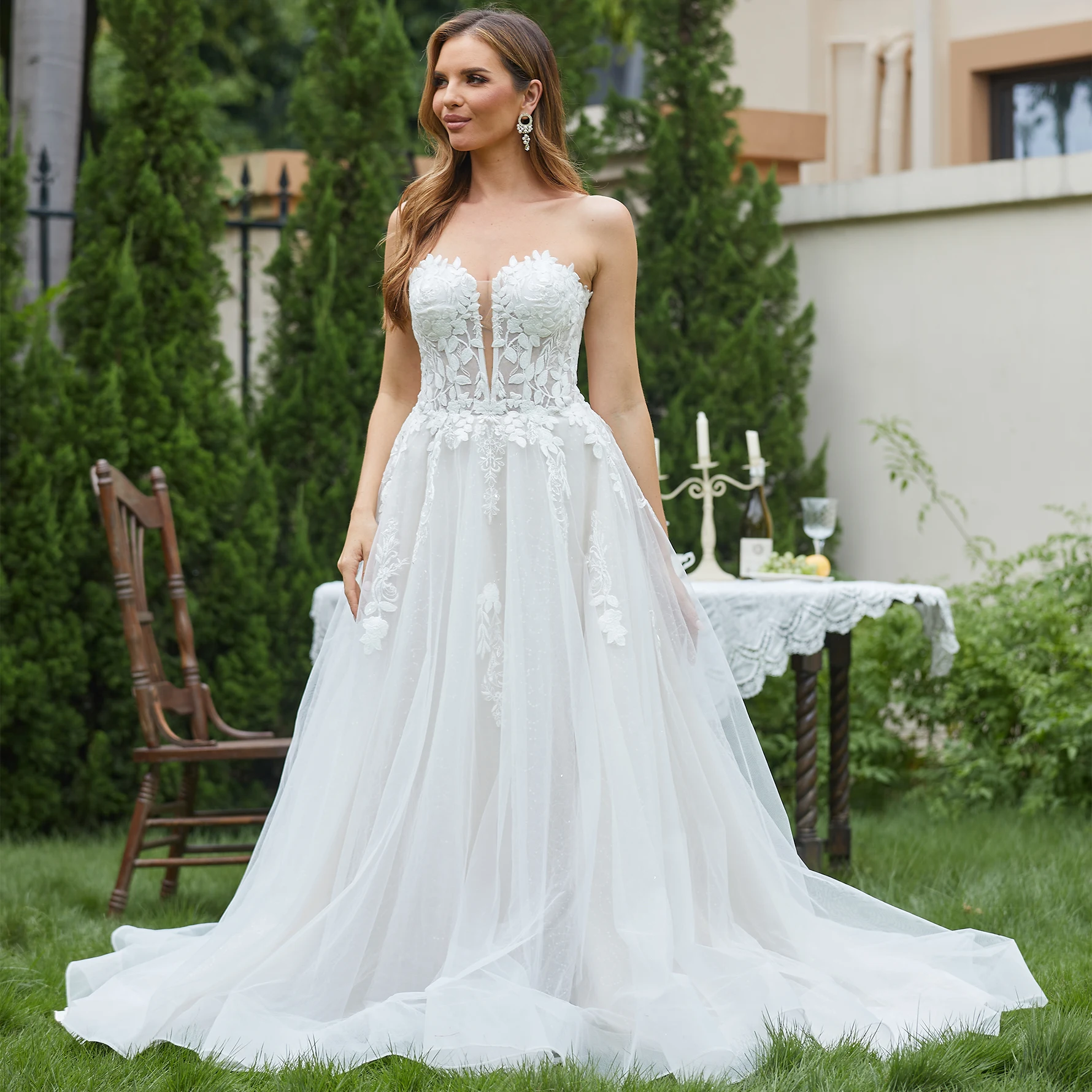 Vestiti Da Sposa Abiti Da Sposa Romantici: In Pizzo, In Seta, In