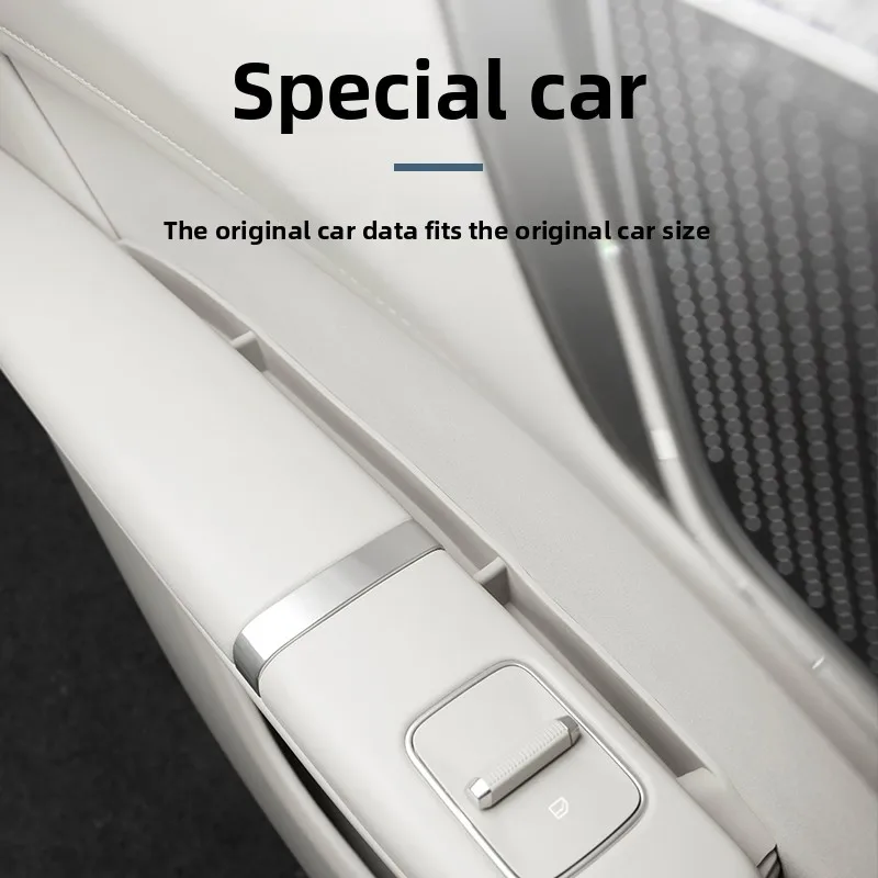 For Lynk & Co 900 2025 6Pcs/Set Silicone Car Door Handle Slot Storage Pad Dustproof Anti-slip Protective Cover Accessories detail image 2