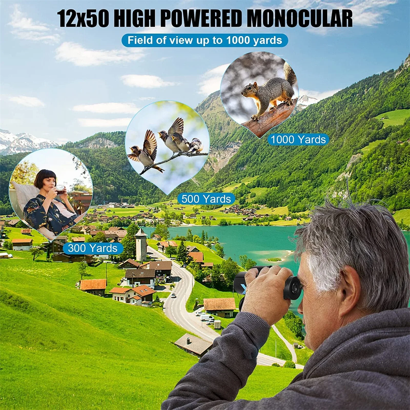 Рисунок 5 - Монокулярный телескоп 12x HD