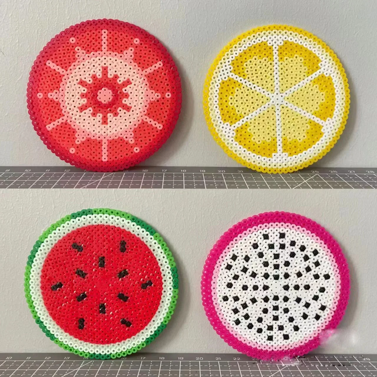 Small Perler Bead Donut Food Bead Art Perler Bead Donut YUMMY