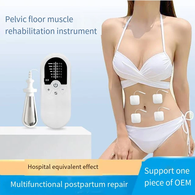 Pelvic Floor Exerciser TENS/EMS Electric Muscle Stimulator Vaginal Trainer  Kegel