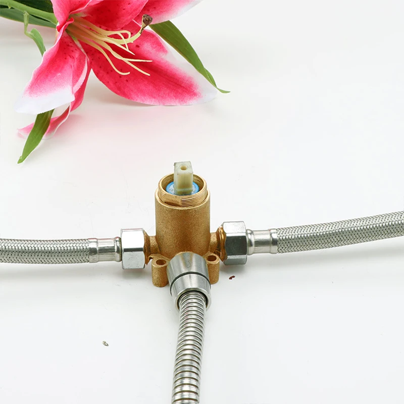 Wall-mounted mixing valve shower valve hot and cold switch faucet valve,thermostatic mixing valve,mixer tap replacement