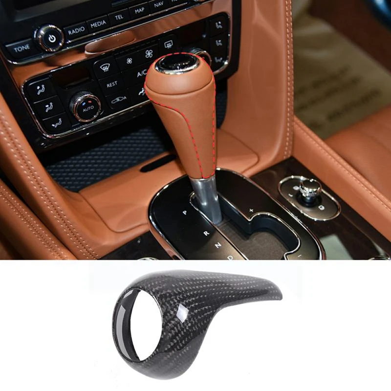 Bentley Continental Flying Spur Carbon Cover - Vooraanzicht geweven structuur
