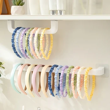 Household Hair Loop Head Rope Storage Rack, Non Punching Multifunctional Hook, Dormitory Seamless Storage Rack 1