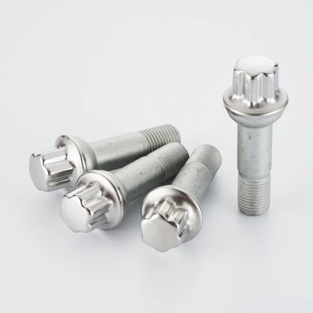 1pc Style Lug Bolts Wheel Hub Screws Suit for Mercedes Benz Series M14x1.5 Hex 17mm Length 69mm