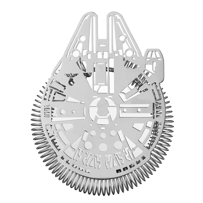 Ghost /Star Ship Design Colino Da Cocktail Colino Hawnie In Acciaio Inossidabile