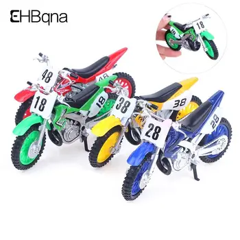 Simulated Alloy Motocross Motorcycle Model 1:18 Toy Adventure Imulation Alloy Motorcycle Model Home Decoration Kids Toy Gift 1