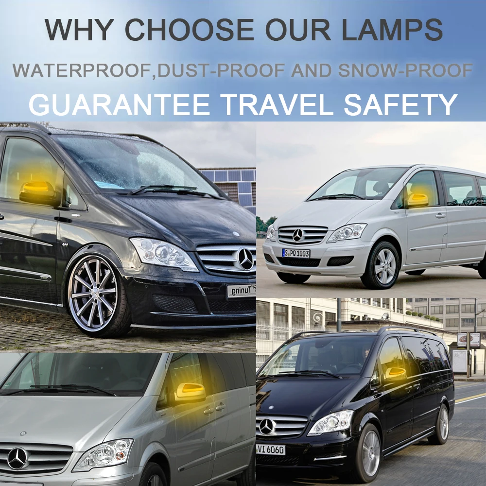 Droite LED Clignotants Feux De Rétroviseur Pour S-cross Side Mirror Indicator