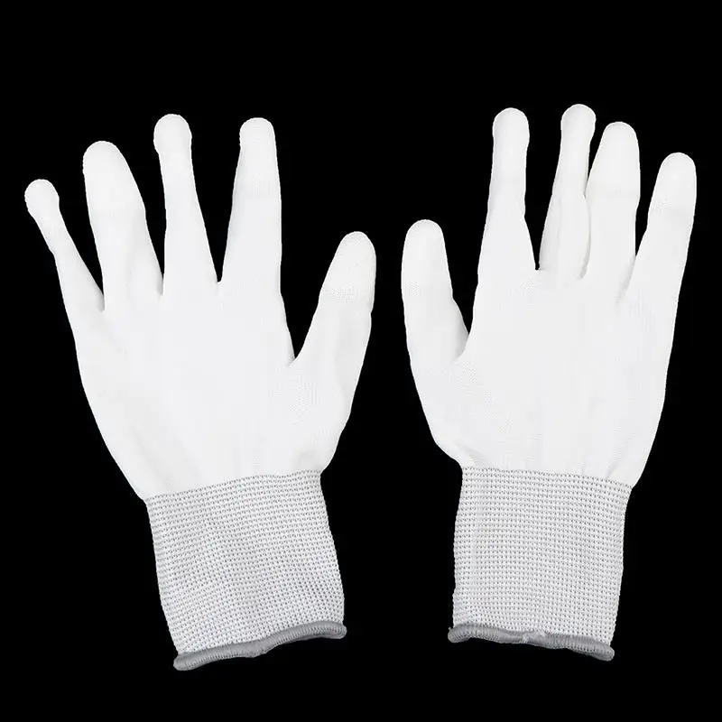 Gants Nitrile Jetables - Lot de 1 Paire - Taille L Rouge