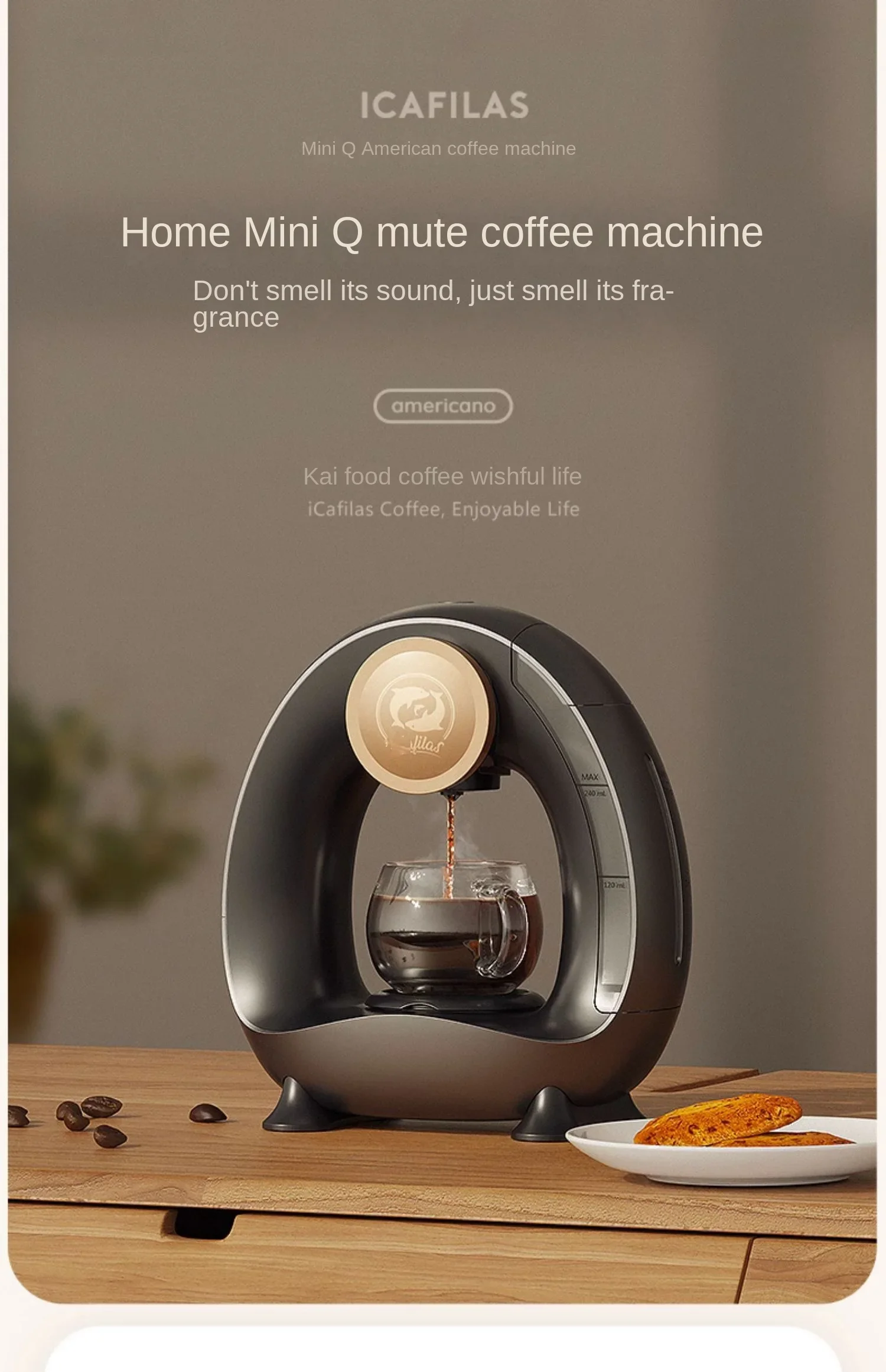 American coffee machine drip type KCUP capsule coffee household portable mini semi-automatic
