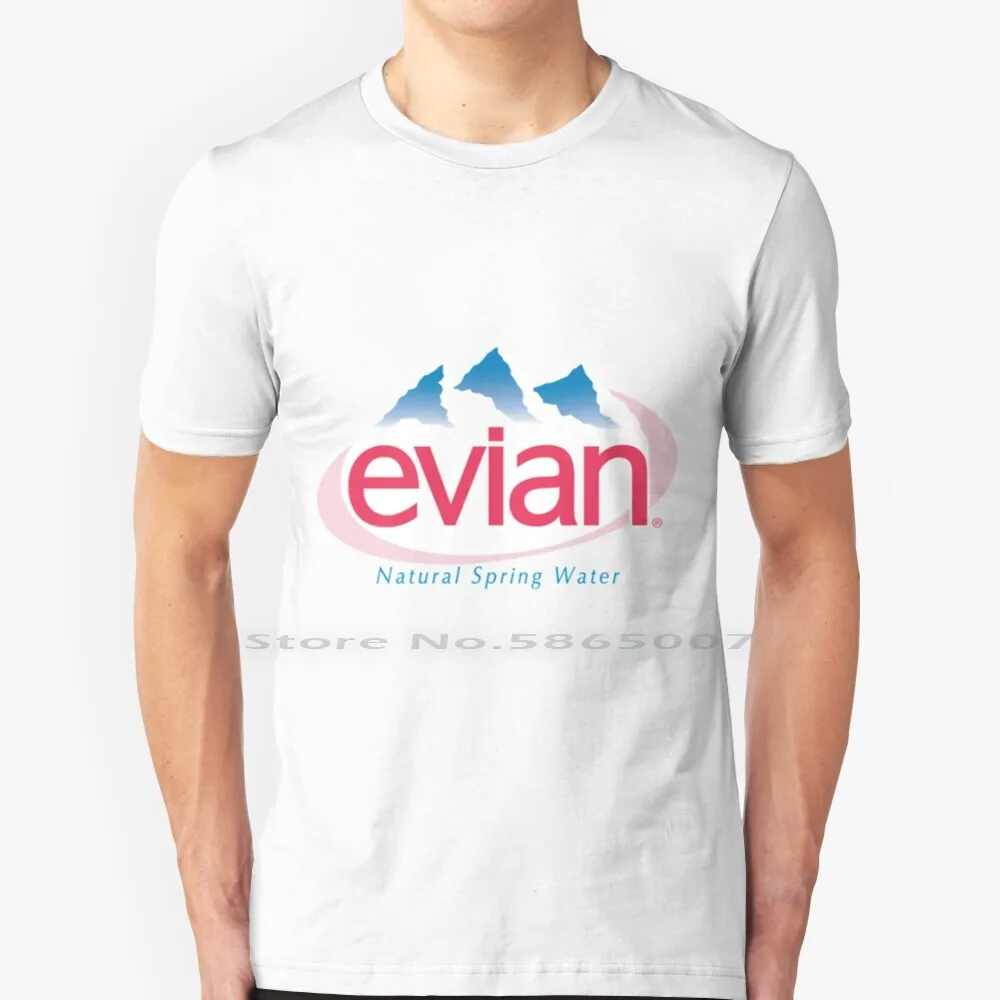 evian Tシャツ 新品 evian tee L size相当 | BLUEWORKERZ