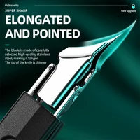 Coupe-ongles professionnel en acier inoxydable, précision ultime, pinces à cuticules, particulièrement adaptées aux ongles incarnés 2