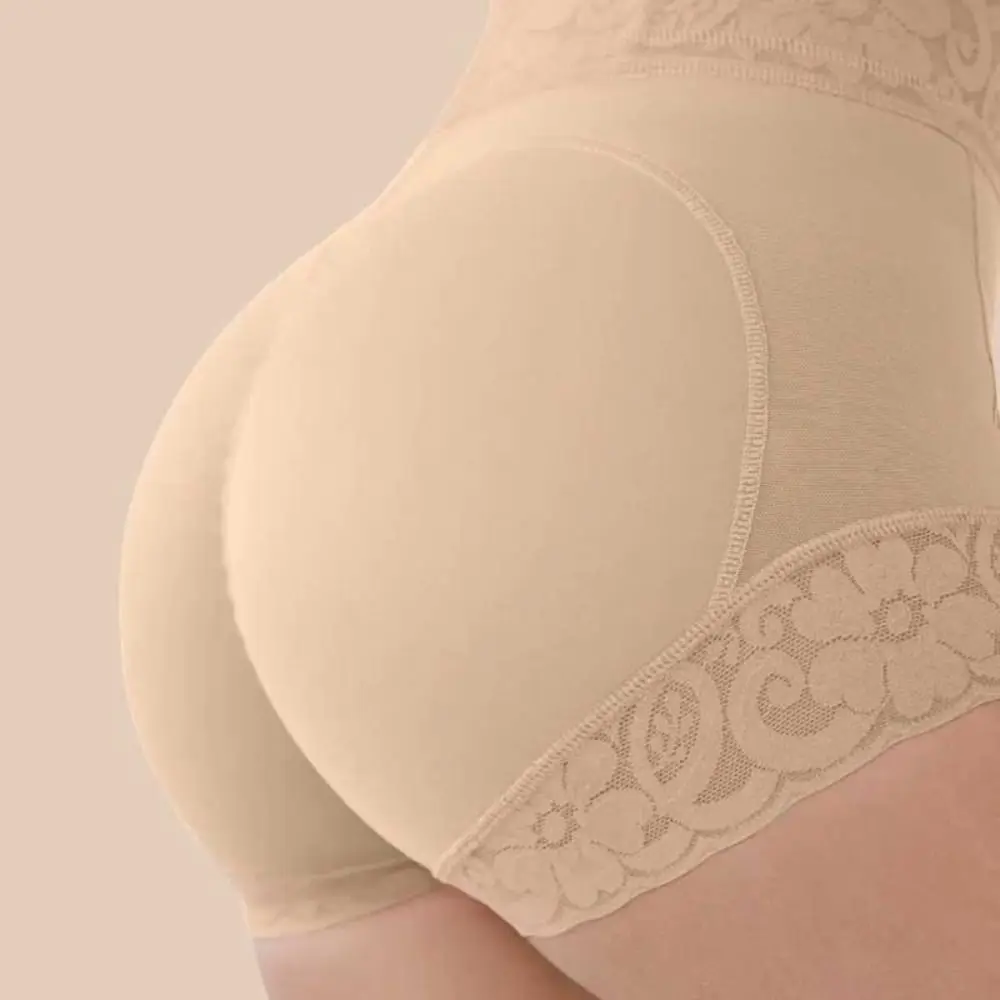 

Breathable Butt Lifter Panty Hip Lift Body Shaper Shapewear Shorts Solid Color High Elasticity Tummy Control Pants Girls