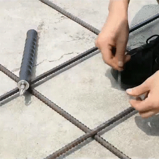 Description Picture 5 of itemNew Semi-Automatic Rebar Tying Machine Wire Knoting Pliers Straight Pull Bar Binding Hook Construction Site Winding Tool