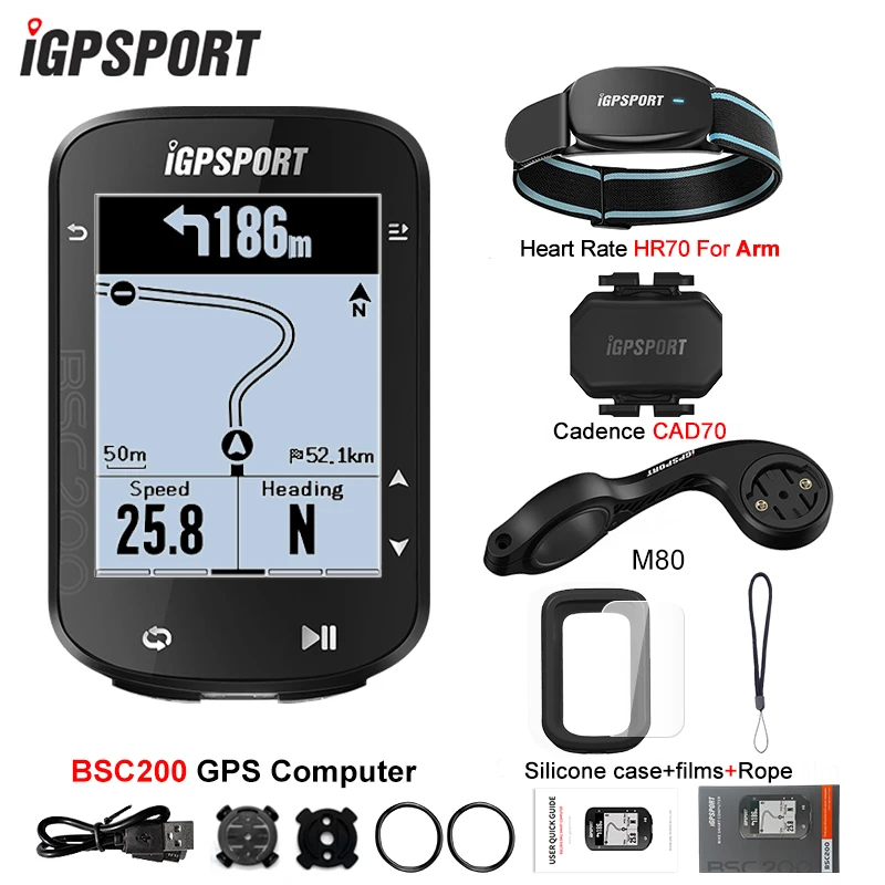 iGPSPORT BSC200 GPS ANT + サイクリングバイクコンピュータセンサー