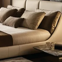 Superbe lit Double King Size, Look moderne, Solutions De rangement cachées, ascenseur, chambre à coucher, décor De Casal, meubles sans effort 3