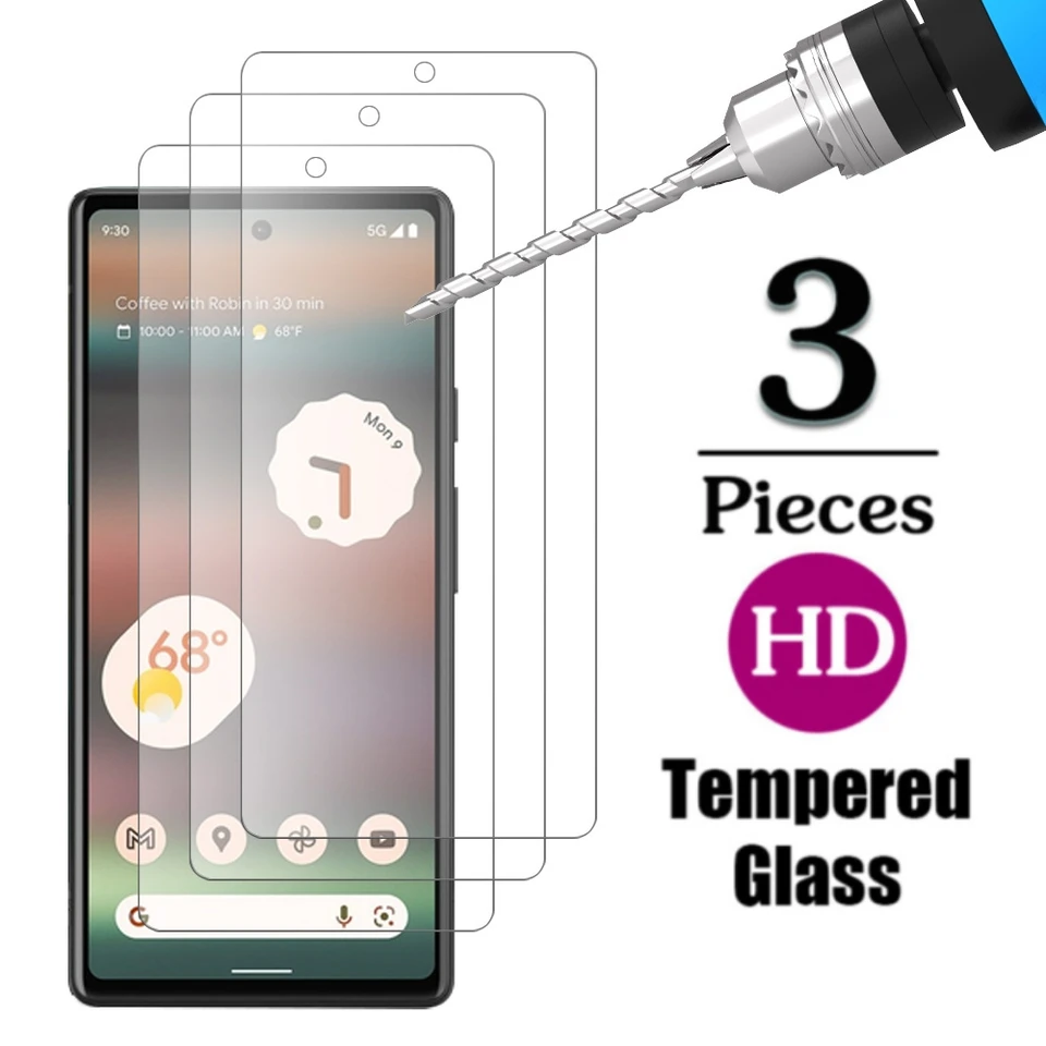 Moex ShockProtect – Vetro Temperato Per Google Pixel 6a (2 Pezzi) – Durezza 9H, Antigraffio, HD Ultra Trasparente, Infrangibile - 4
