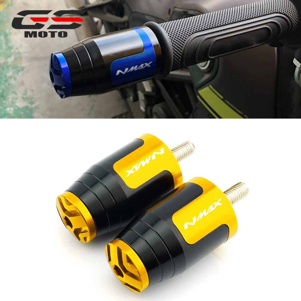 

Мотоциклетные аксессуары для Yamaha Nmax125 Nmax155 Nmax 125 155 руль мотоцикла Руль руля ручки Концевая заглушка 7/8 '22 мм