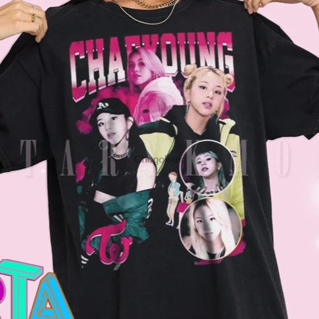 Camiseta twice membros autografos kpop